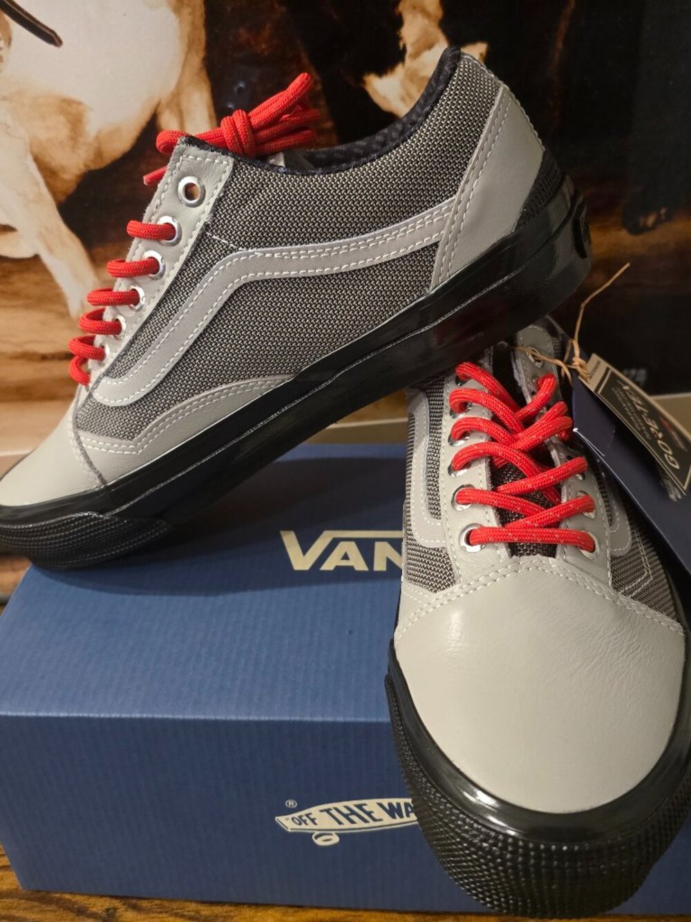 Vans LX Old Skool Gore-Tex Skate Sneakers Shoes Metal VN000D0UMTL Mens 8.5 NEW